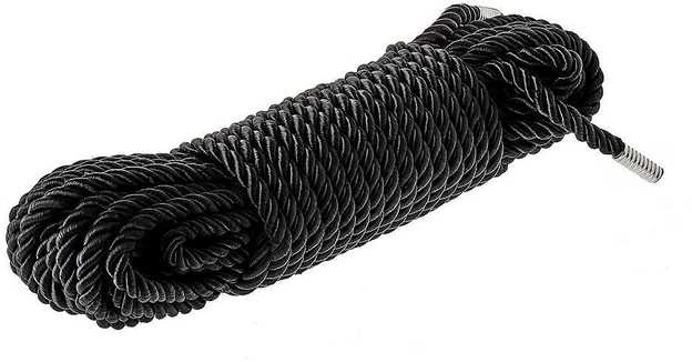 Dream Toys BLAZE DELUXE BONDAGE ROPE 10M Juodas