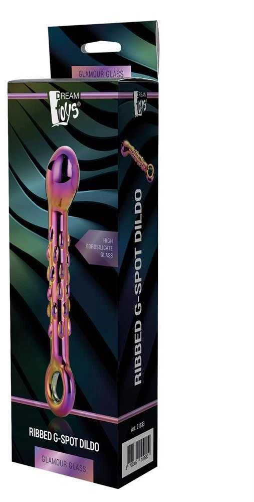 Dream Toys GLAMOUR GLASS BRUBOTAS G TAŠKO DILDO