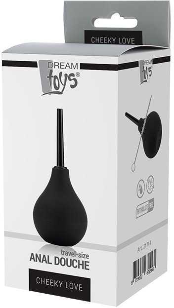 Dream Toys Cheeky Love Anal Douche Kelioninis dydis, skirtas intymiai higienai