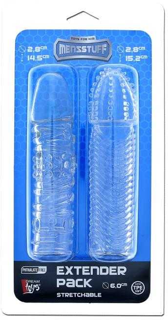 Dream Toys MENZSTUFF varpos pailgintojo PAKUOTĖ CLEAR