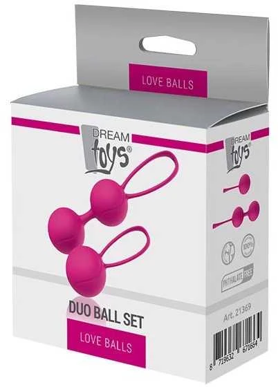 BoT Dream Toys Pleasure Balls & Eggs Duo Ball Set kulki gejszy