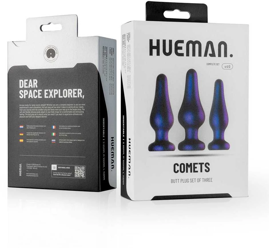 Hueman Comets kištukų rinkinys dėžutėje