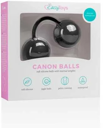 Easytoys Kulki-Canon Balls Juodas