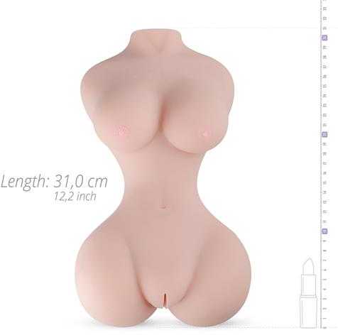 Easytoys Masturbator moters kūno pūlingas analinis krūties seksas