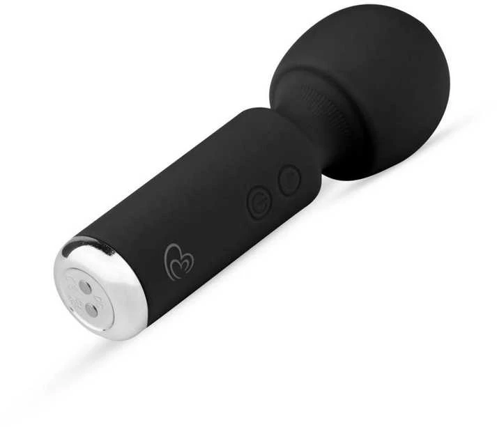 Easytoys Mini Vibe Wand Vibrator - Juodas