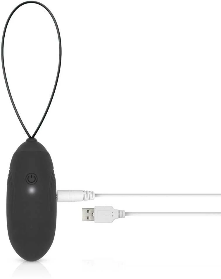 Easytoys Stiprus vibruojantis kiaušinis vandeniui atsparus nuotolinio valdymo pultas 10 režimų