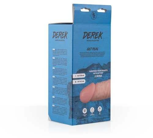 Easytoys Natūralus tikroviškas dildo penio siurbtukas 22cm