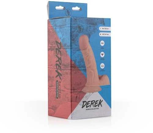 Easytoys Natūralus tikroviškas dildo penio siurbtukas 22cm