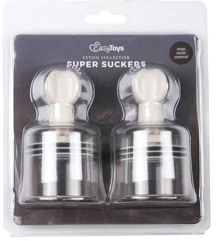 Easytoys Pompka-Nipple & Clit Suckers Large 2 vnt