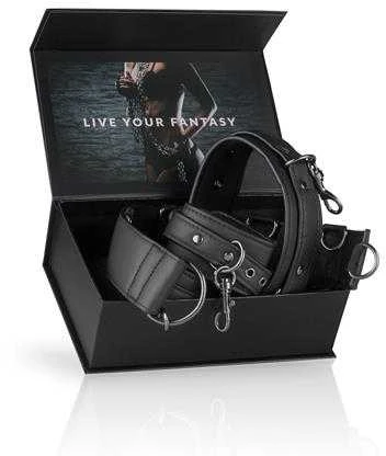 Easytoys Bondage dirželiai, apykaklė, antrankiai, bdsm