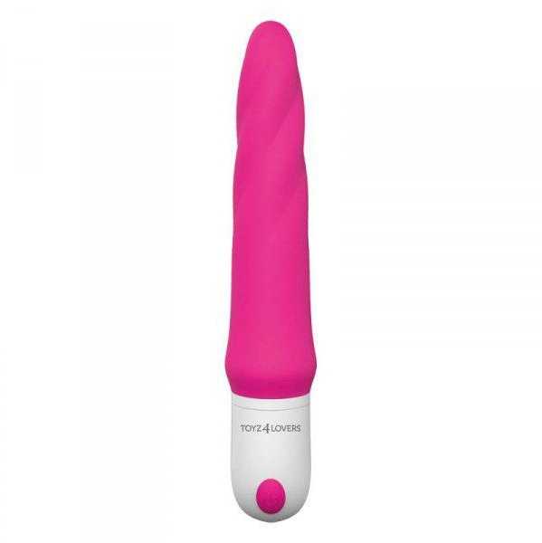 Elys Classic vibratorius su spiraline tekstūra seksui, 9 režimai