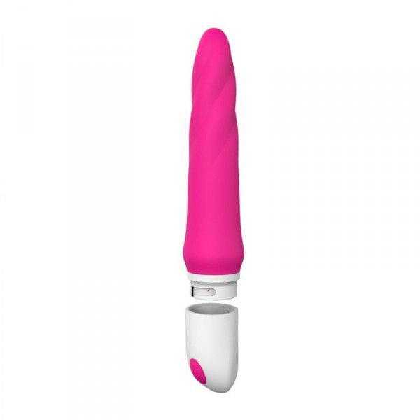 Elys Classic vibratorius su spiraline tekstūra seksui, 9 režimai