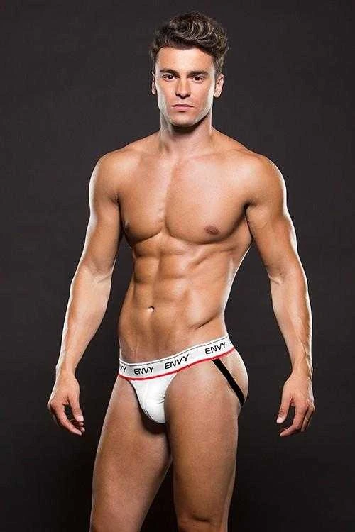 Envy Menswear Envy - Logo Elastic Lowrise tinklelis Jock Baltas M/L