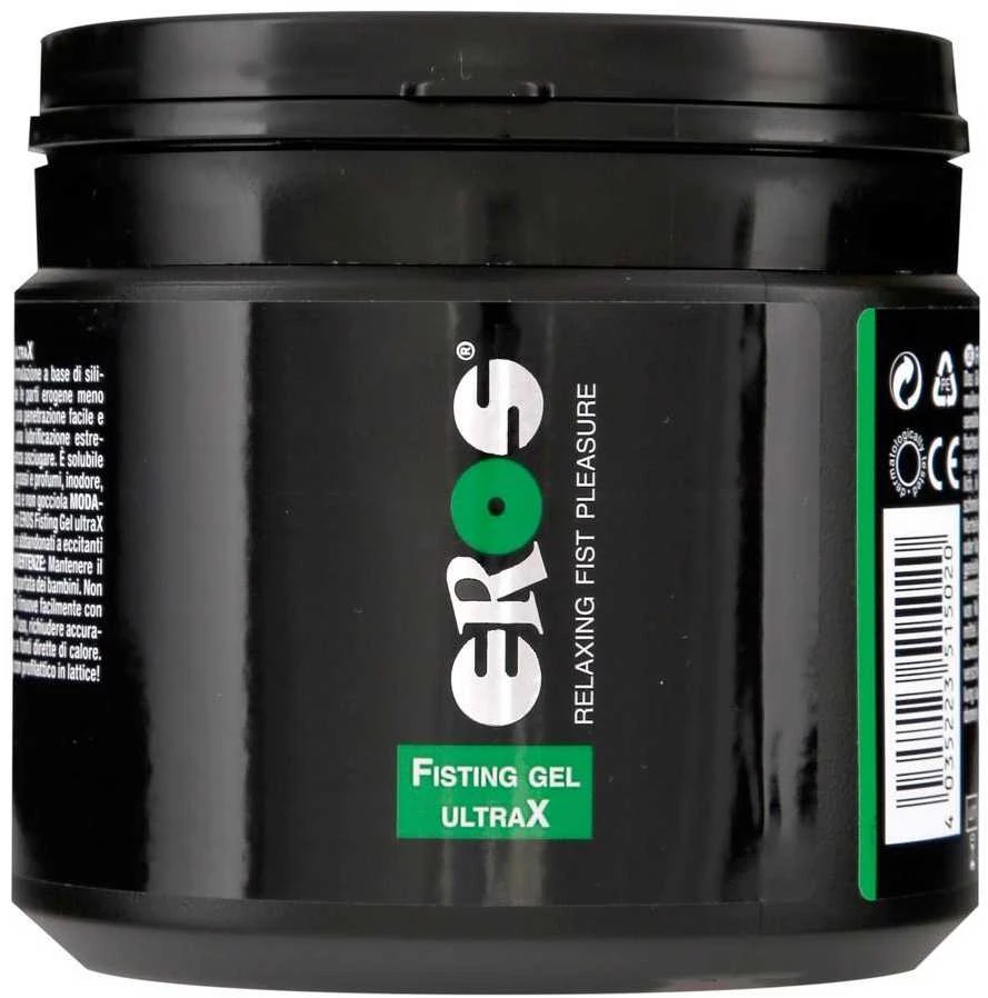 Eros Fisting Gel UltraX Silikono pagrindo lubrikantas, 500 ml