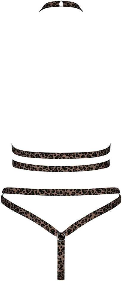Obsessive - Tigrita 2 vnt Rinkinys Brown XL/XXL