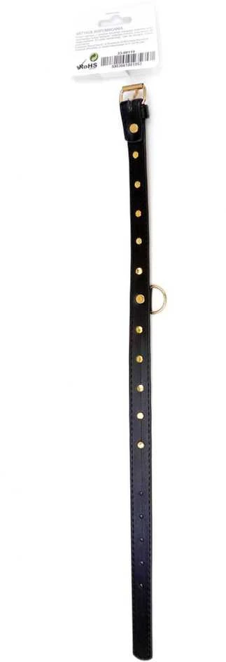 Fetish B Series Bdsm bondage dominantinė apykaklė 2cm odinė turkio spalvos