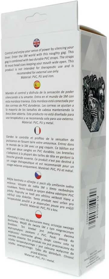 Fetish B Series Ball gag kvėpuojantis saugus BDSM vergas