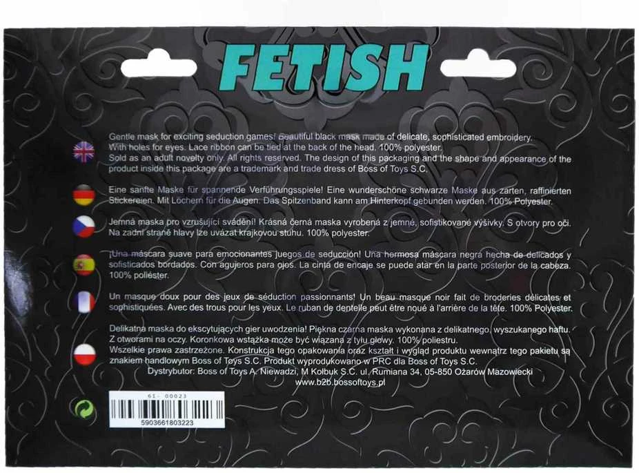 Fetish B Series Carnival erotinė Venecijos nėrinių sekso kaukė