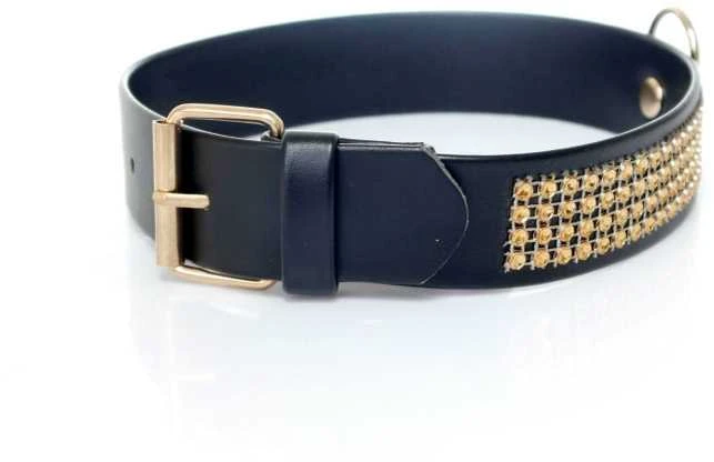 Fetish B Series Erotiniai auskarai fetišas auksino kristalai 3 cm