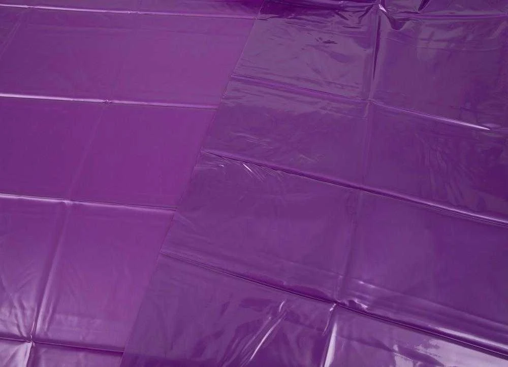 Fetish Collection Vinyl Bed Sheet violetinė 200x230