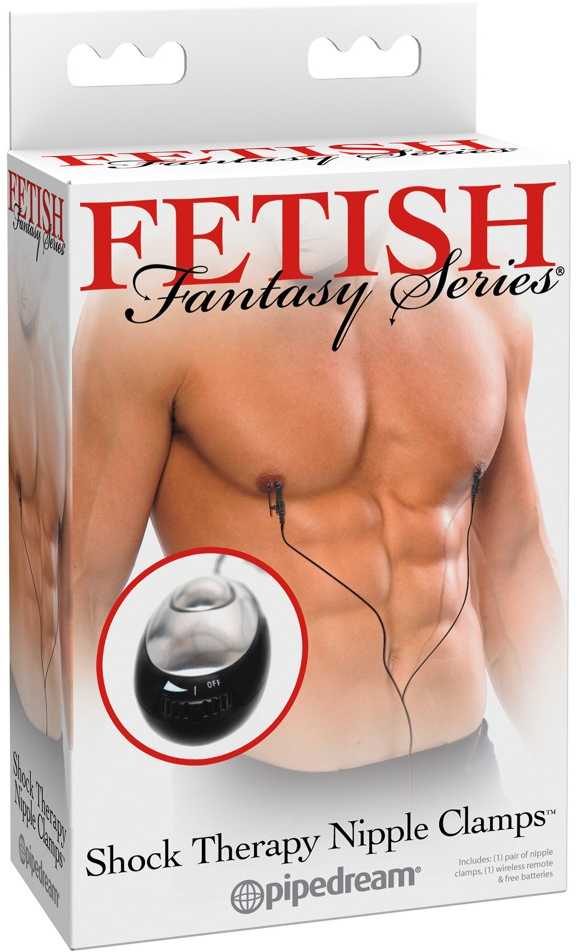 Fetish Fantasy Series PIPEDREAM FFS Shock Therapy Nippl gnybtai