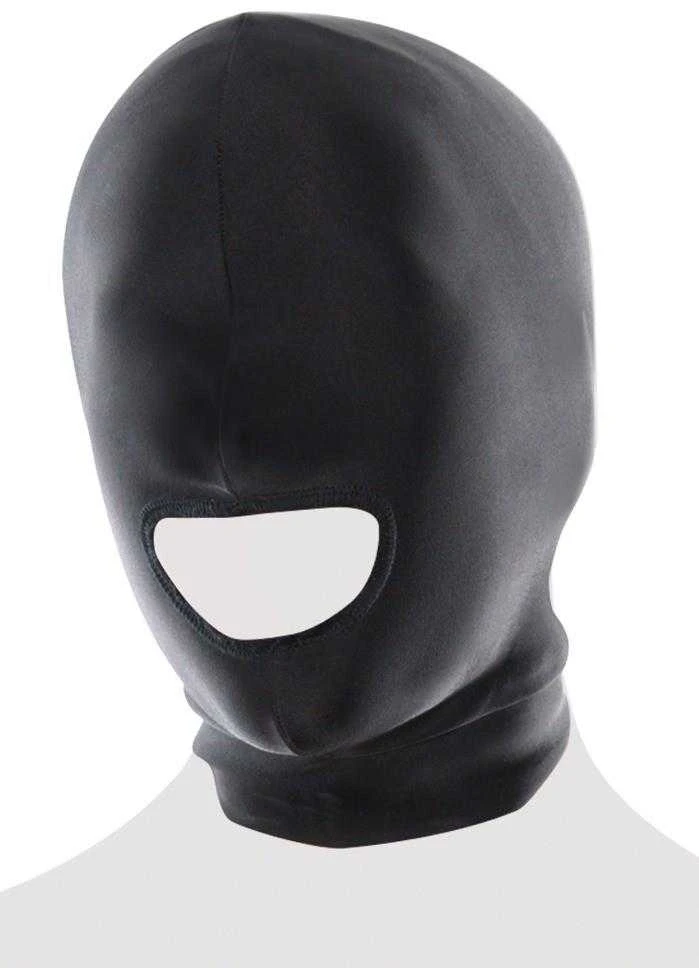 Fetish Fantasy Series PIPEDREAM FFS spandex atviros burnos gaubtas
