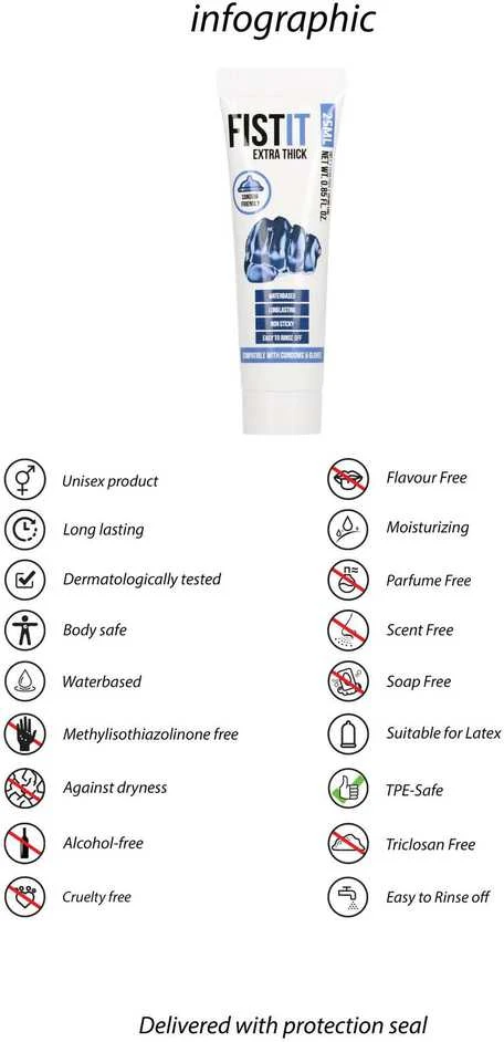 Shots Fist It Extra Thick Lubricant – 0,8 fl uncijos / 25 ml