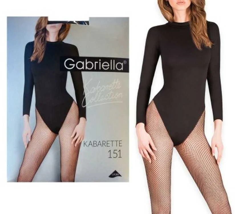 Gabriella Salvete Apatiniai drabužiai-Kabarette/Rajstopy 151 Juoda S/M