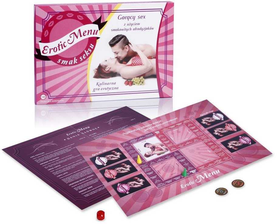 Grajmyrazem Žaiskime kartu Seksuali vakarienė, erotinis žaidimas poroms, erotinis meniu
