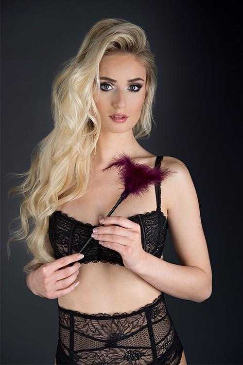 Guilty Pleasure Bdsm GP MAŽŲ PLUNKSNŲ TICKLER PURPLE