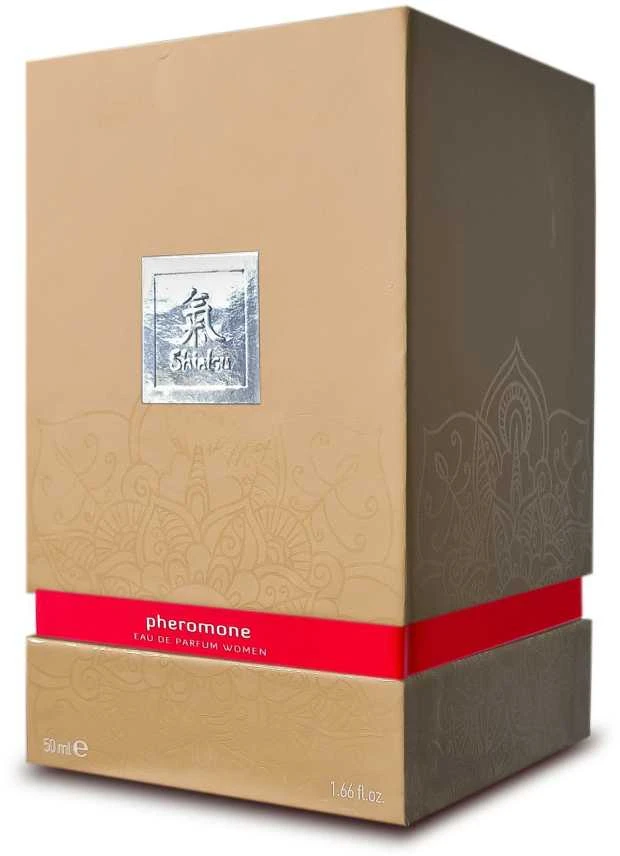 Shiatsu Feromoniniai moteriški raudoni kvepalai su feromonais 50 ml