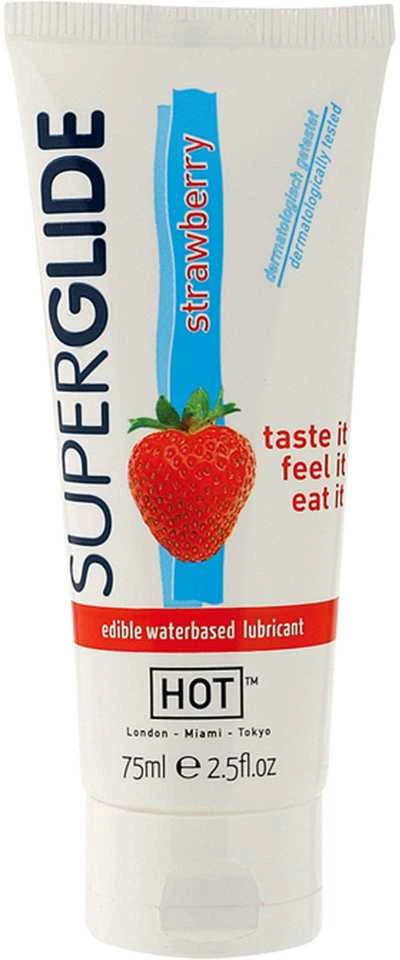 HOT Superglide valgomasis lubrikantas vandens pagrindu