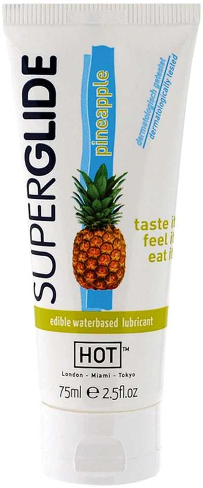 HOT Superglide valgomasis lubrikantas vandens pagrindu