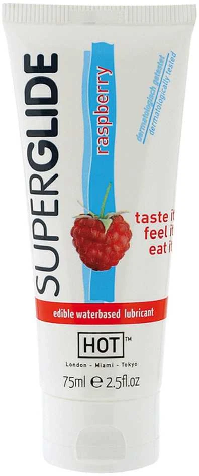 HOT Superglide valgomasis lubrikantas vandens pagrindu