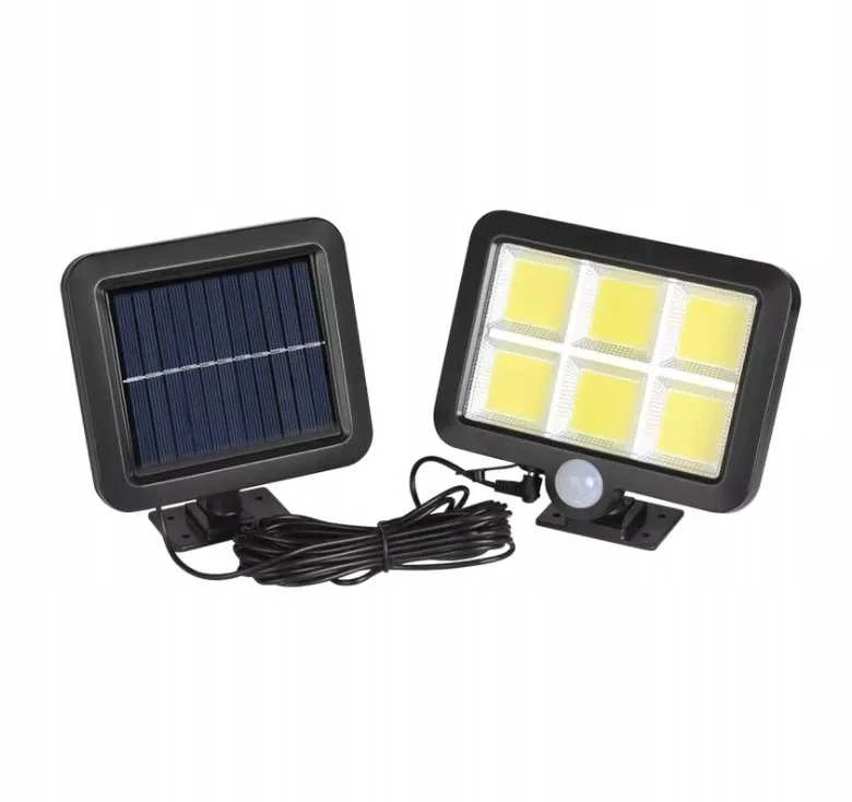 120 LED lempa su judesio ir judesio jutikliu
