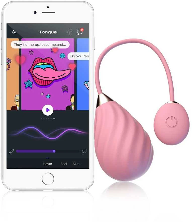 Magic Motion - Magic Sundae App Controlled Love Egg Rožinė