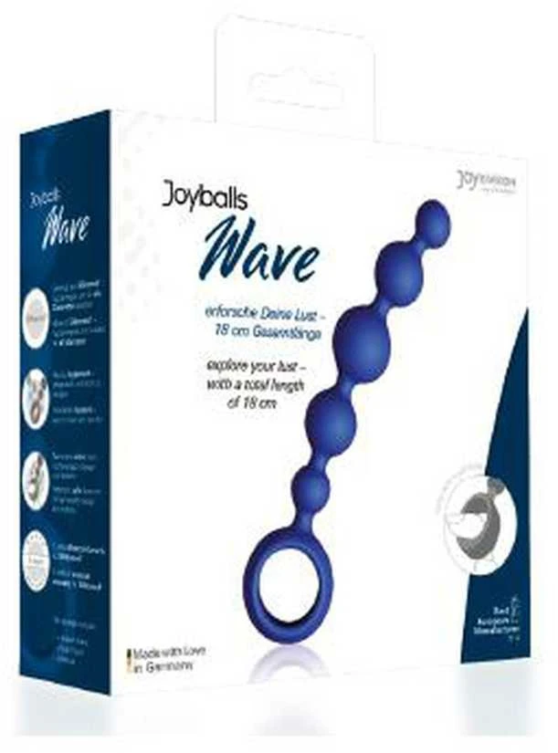 Joyballs Wave analiniai karoliukai pakuotėje