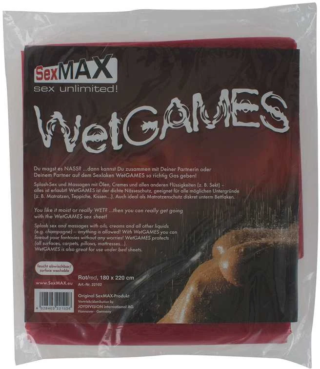 Joydivision SexMAX WetGAMES – Sekso lapas