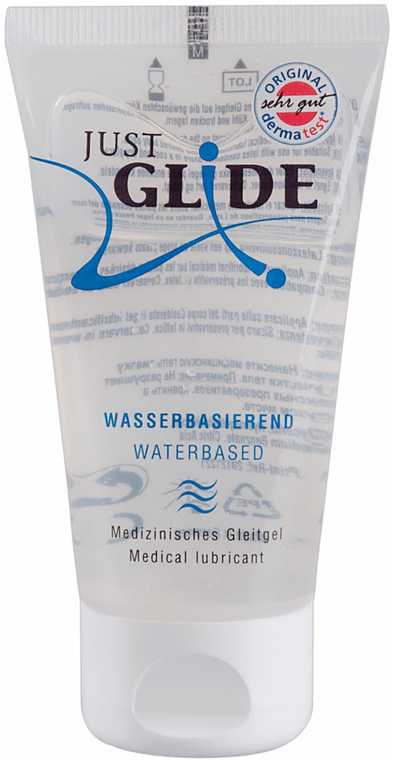 Just Glide Vandens pagrindo lubrikantas, 200 ml