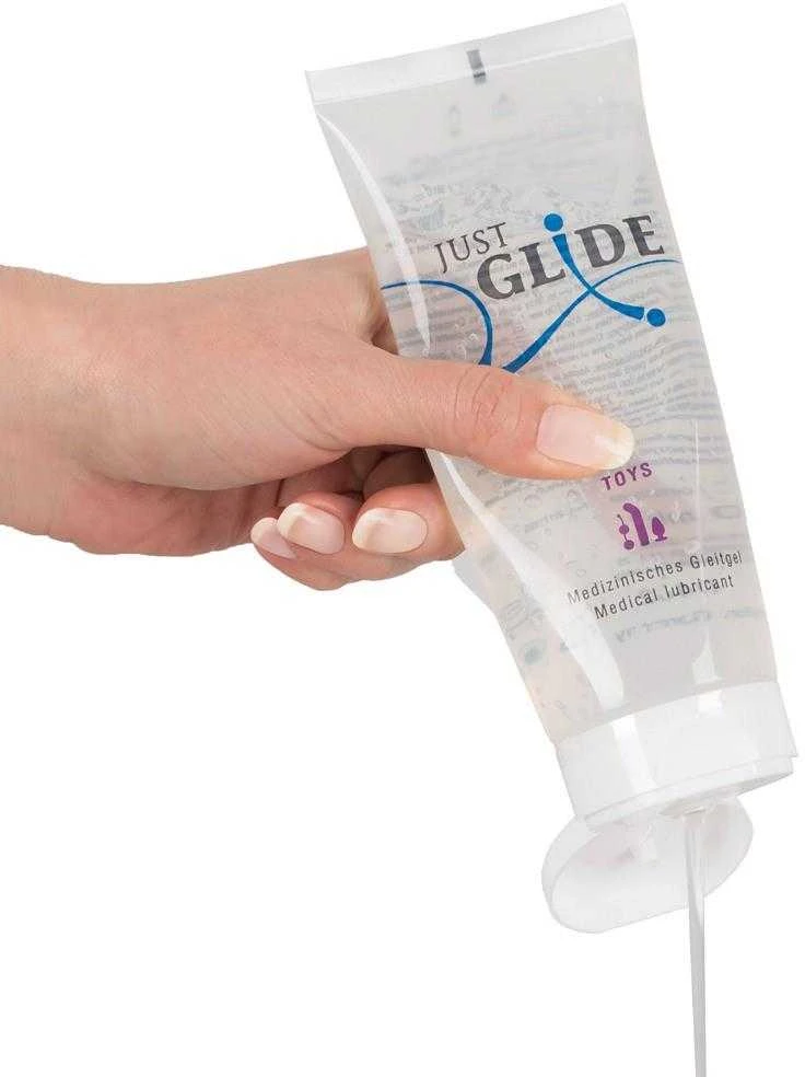 Just Glide Toy Lube Vandens pagrindo lubrikantas, 200 ml