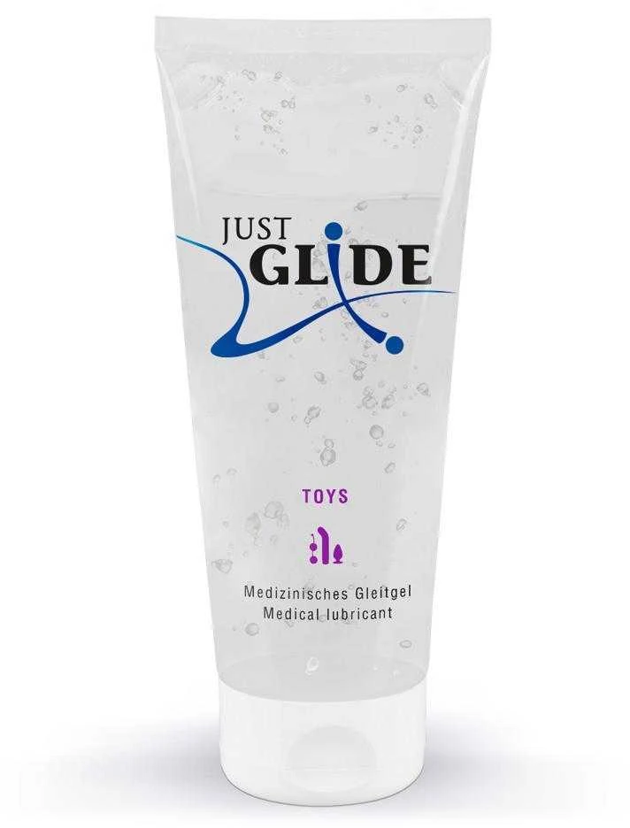 Just Glide Toy Lube Vandens pagrindo lubrikantas, 200 ml