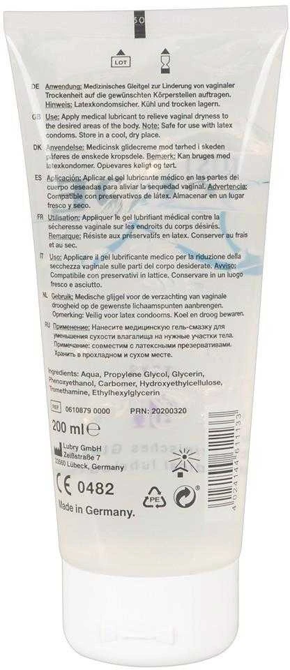 Just Glide Toy Lube Vandens pagrindo lubrikantas, 200 ml