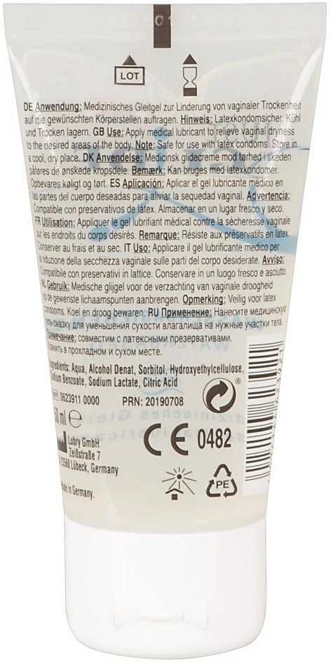 Just Glide Vandens pagrindo lubrikantas (50 ml)
