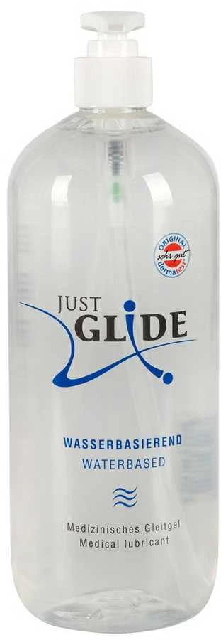Just Glide Vandens pagrindo lubrikantas, 1000 ml