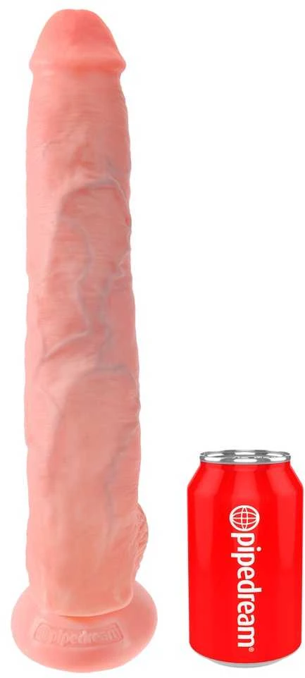 Pipedream KING Karaliaus penis 14 colių penis su kamuoliukais