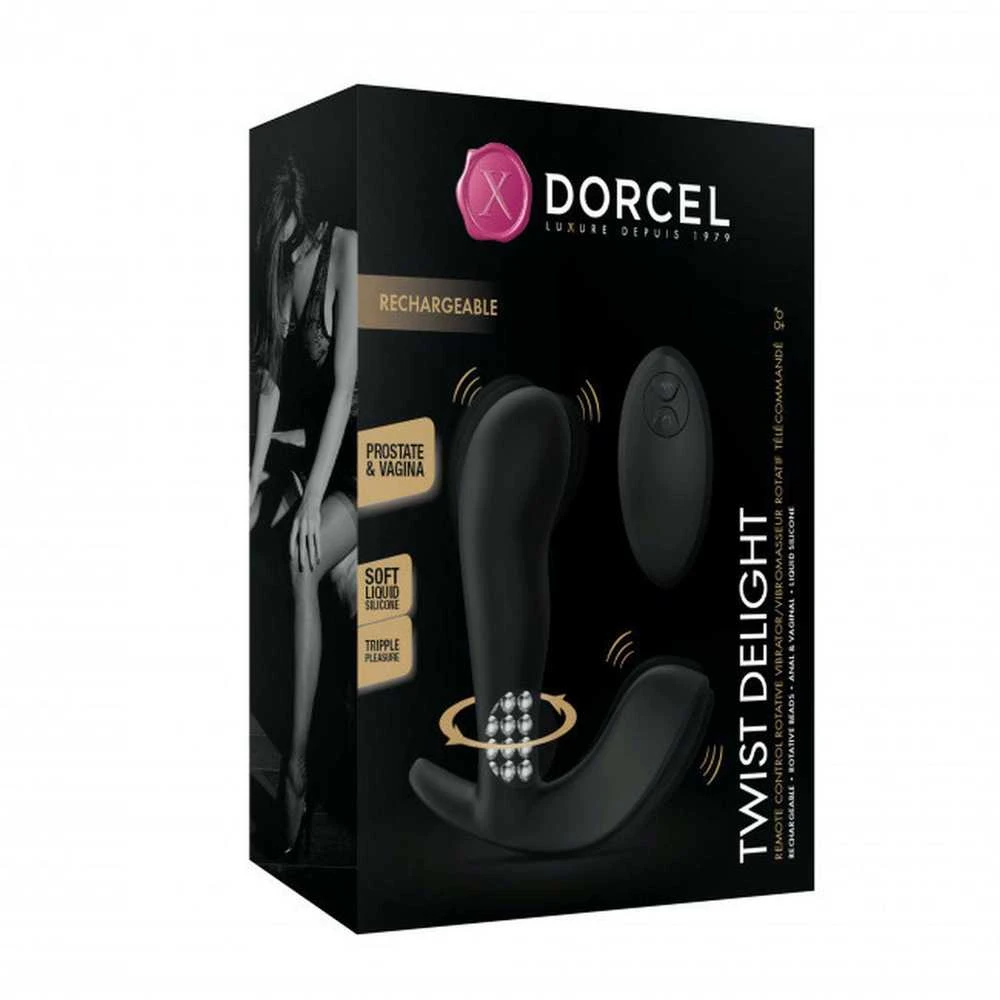 Marc Dorcel Analinio kištuko sukimosi dorcel twist delight 10 režimas