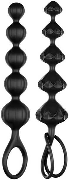 Satisfyer - Love Beads Juodas