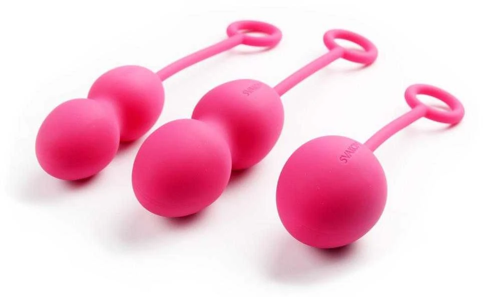 Svakom - Nova Kegel Balls Plum Raudona