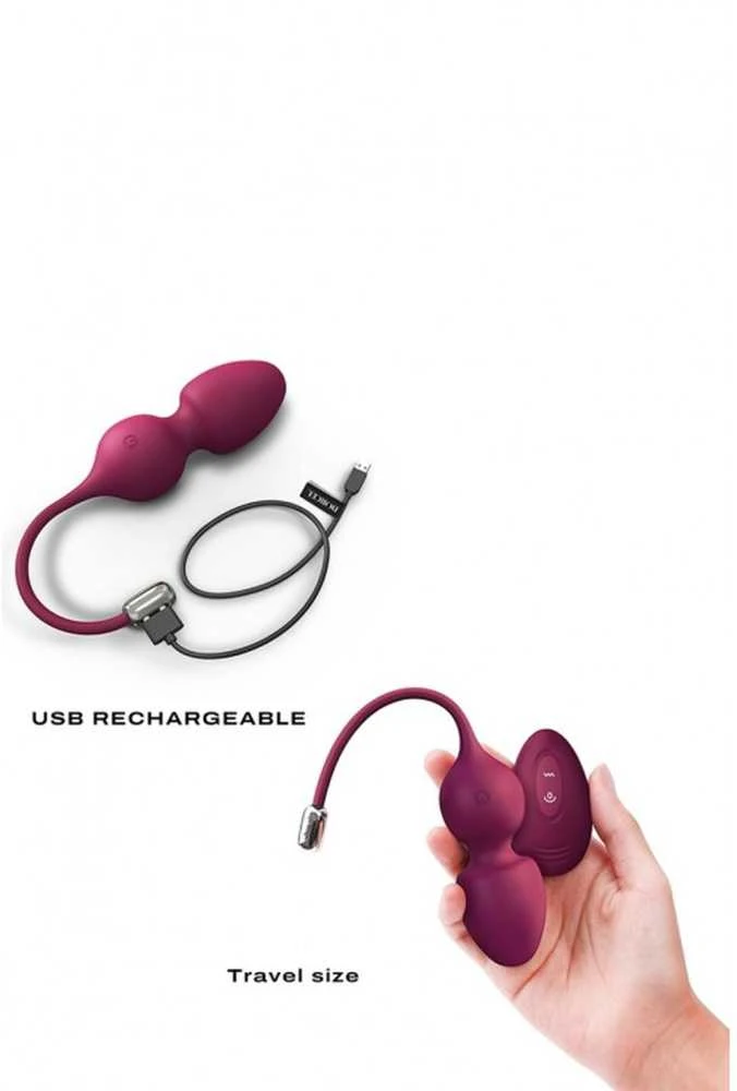 Marc Dorcel DORCEL Silikoniniai makšties kiaušiniai Meilės kamuoliukai. Makšties sienelių stimuliavimas ir sužadinimas.