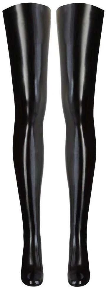 Late X Latex Stockings juodas XS